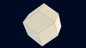 Edge Truncation of Cube / Усічення ребер куба / Усечение рёбер куба