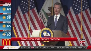 Newsom’s spending plan includes money for universal health care, gas tax holiday