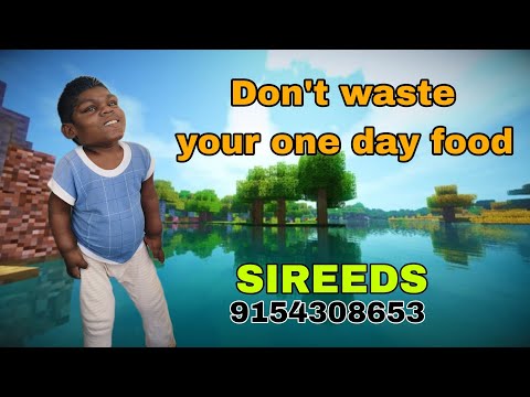 Don't waste your one day food||SIREEDS hostel