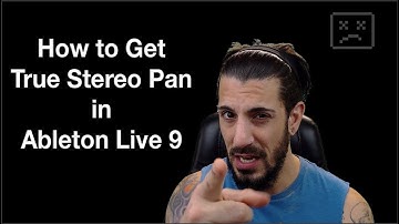 Split Stereo Pan Rack - True Stereo in Ableton Live 9