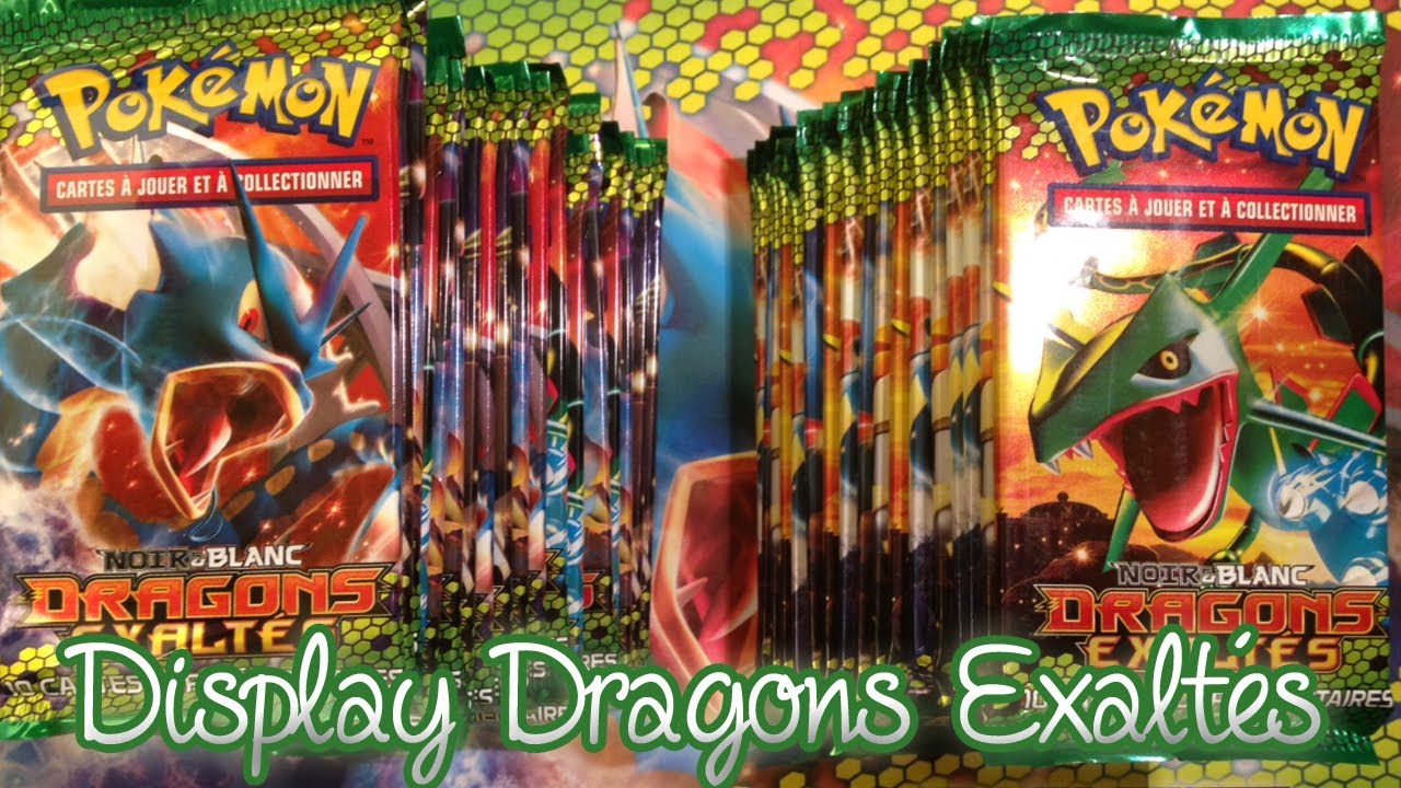[Partie1] Ouverture d'un Display Pokémon Dragons Exaltés ft DavidLafarge