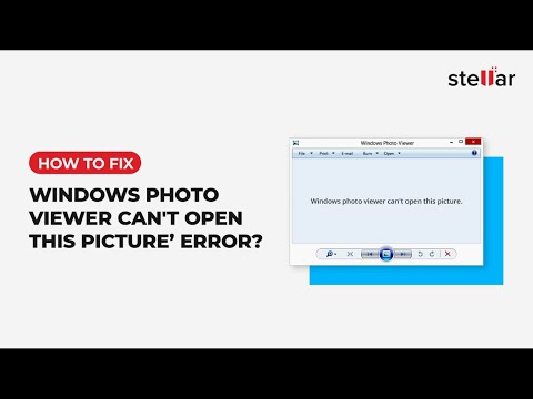 How to Fix ?Windows Photo Viewer can?t open this Picture? error?