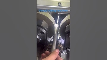 thread rolling machine #threadrolling #threadrollingmachine #factory #threadrolling