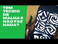 Como fazer técnica Crazy de patchwork com malha | Ideia de costura