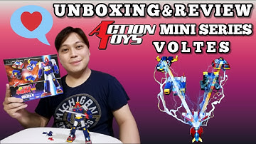 UNBOXING AND REVIEW - VOLTES V (MINI ACTION SERIES by ACTION TOYS)