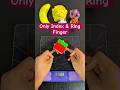 Solving a Rubik's Cube with ONLY 2 Fingers?! 😱
