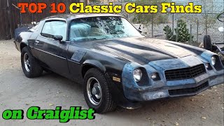 10 Unique Classic Cars for Sale Under $9,000 on Craigslist