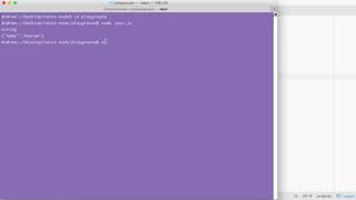 Node.js Developer Course: Fundamentals Working With JSON