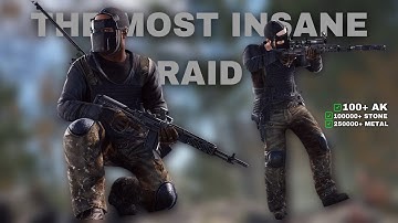 The most stacked base we’ve ever raided… | Rust Console Edition |