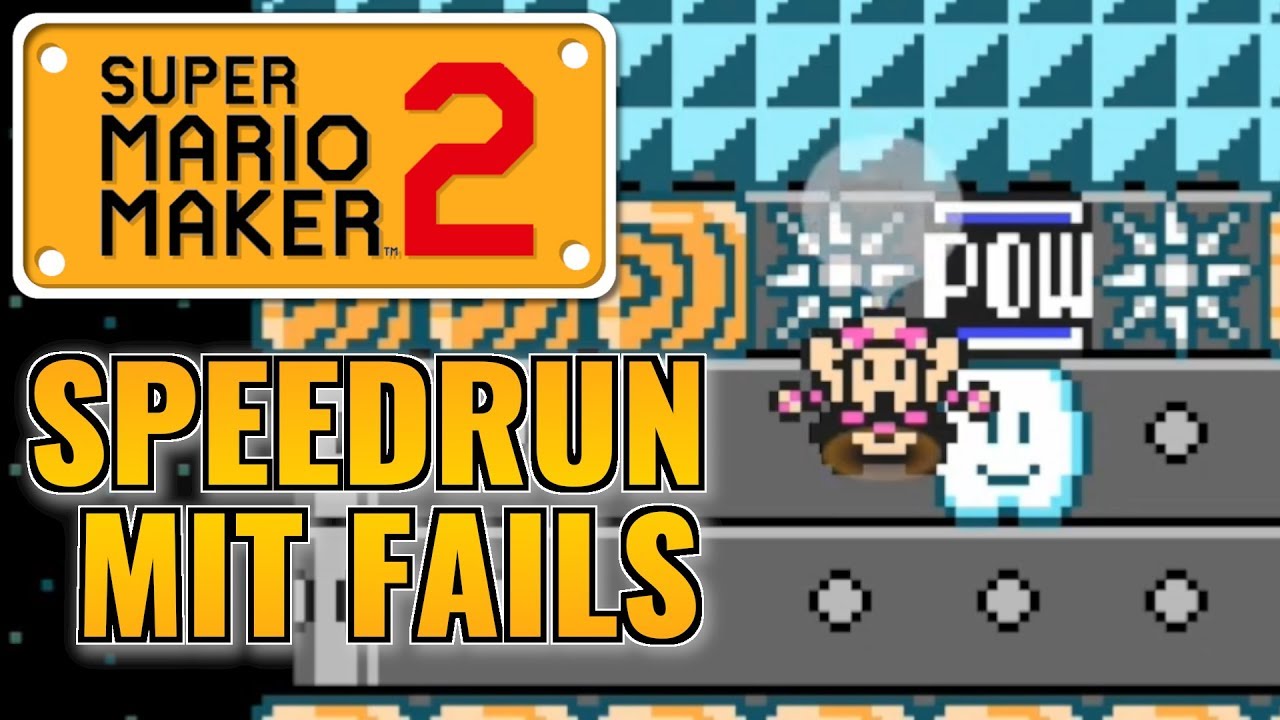Speedrun (EASY) mit FAILS - Super Mario Maker 2 - YouTube