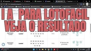 PEDI PARA IA FAZER UMA COMBINAÇÃO DE JOGOS PARA LOTOFACIL -  VEJA O RESULTADO