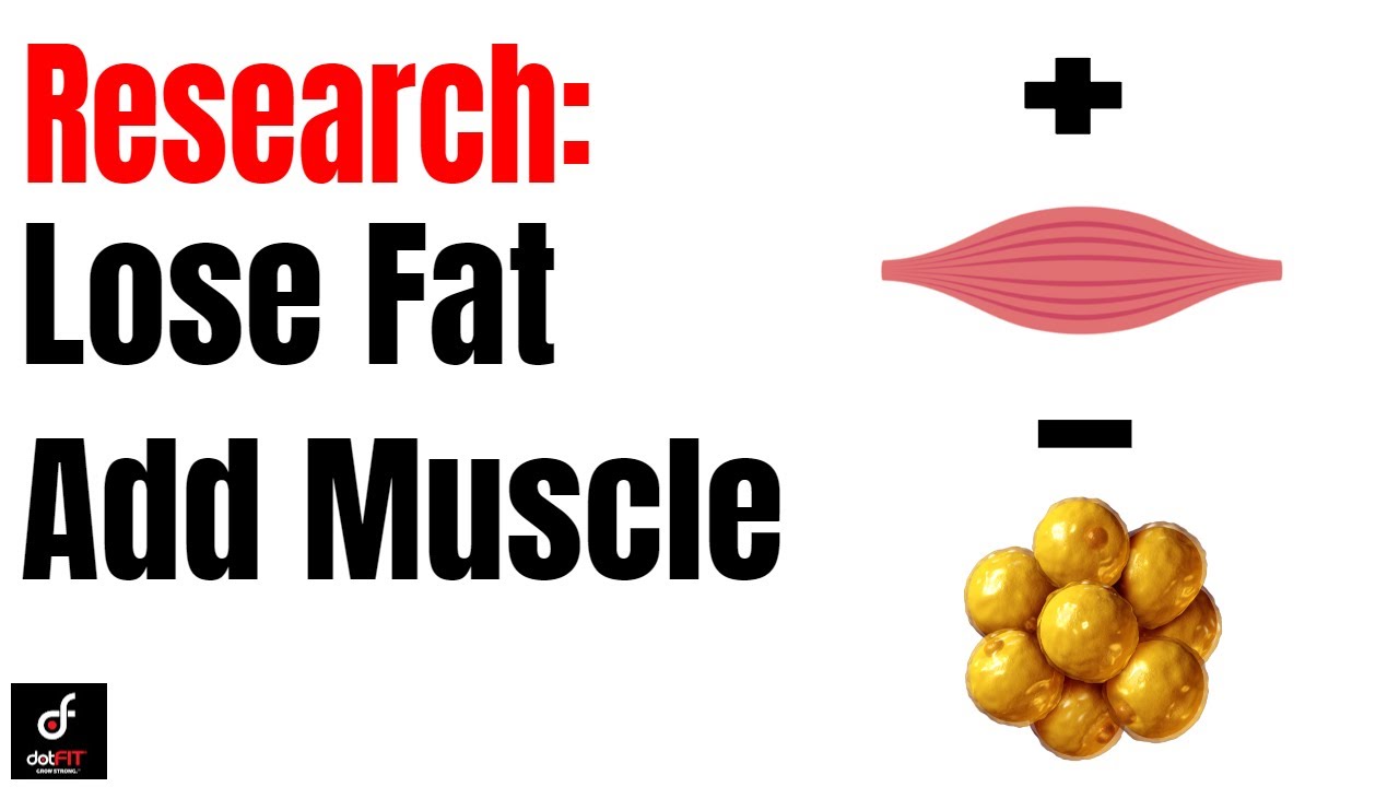 Lose Fat Add Muscle Research