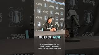 Nate Schmidt &amp; John Marino discuss Utah’s playoff potential ahead of first round matchup with Vegas