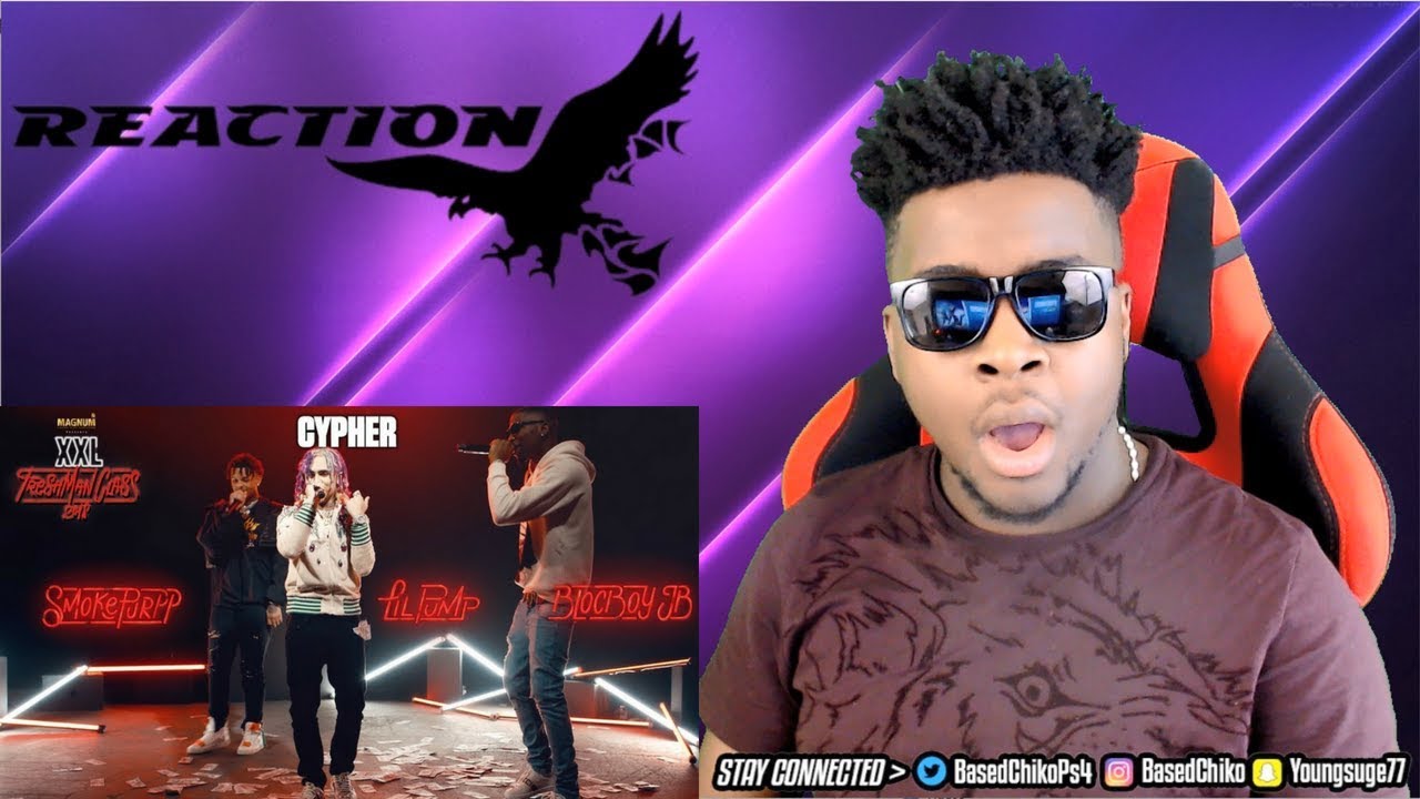 Lil Pump, BlocBoy JB and Smokepurpp's Cypher - 2018 XXL Freshman | REACTION
