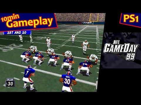 NFL Gameday 99 ... (PS1) Gameplay