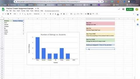 Practice "Create" Assignment Video Guide