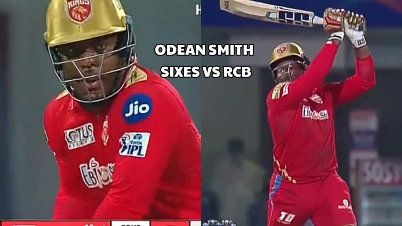 Odean Smith Sixes IPL| Odean Smith Batting 25*(8) Highlights | Odean Smith Innings Highlights Vs Rcb