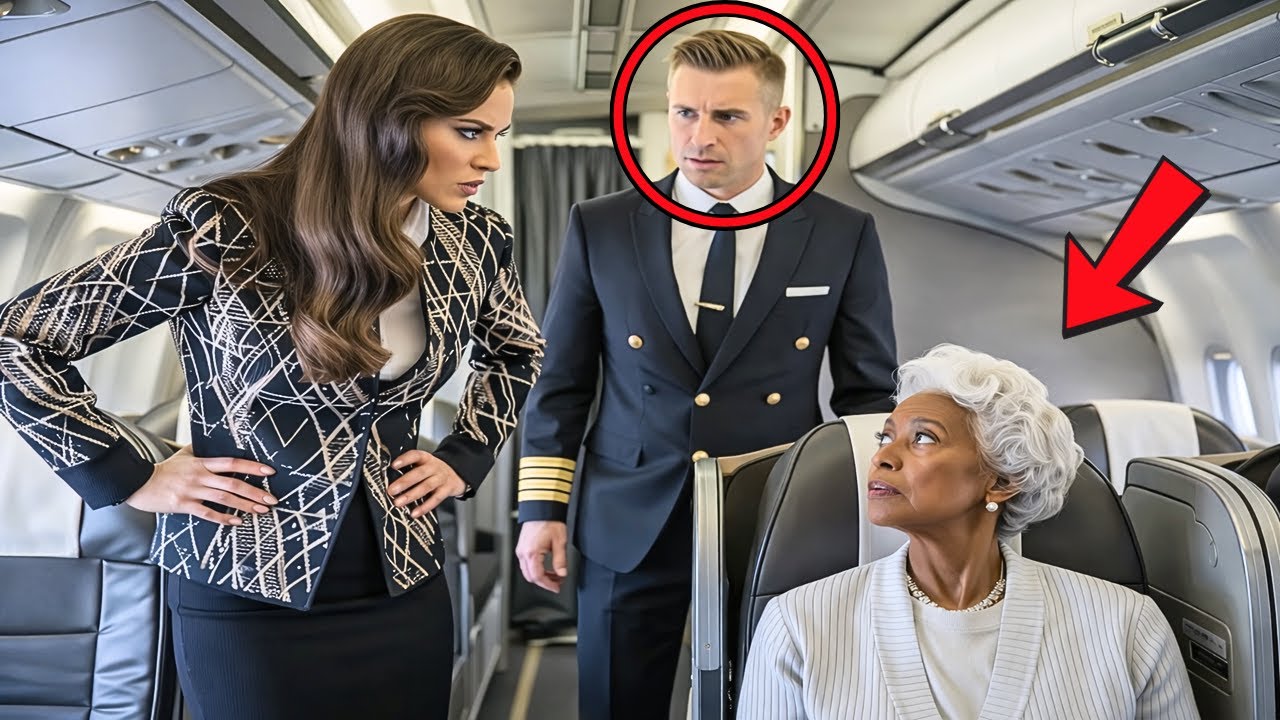 White Passenger Demands Black Woman’s Seat — Pilot Freezes When Truth Comes Out