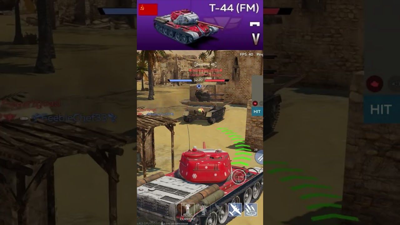 T-44 (FM) 💥💥 | War Thunder Mobile