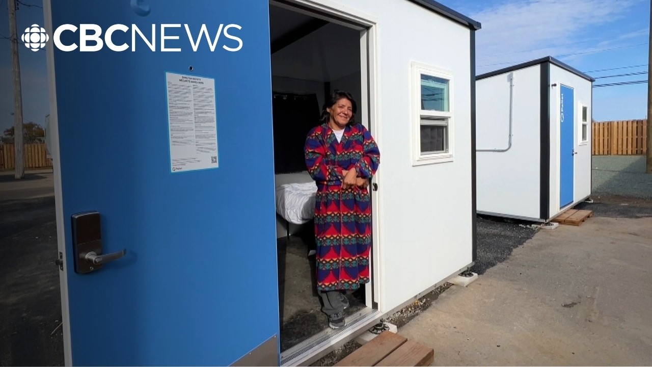 New tiny shelters help residents get their lives back