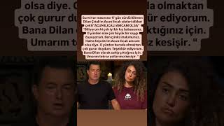 Survivor macerası 17 gün sürdü! Elenen Dilan Çıtak'ın Acun Ilıcalı sözleri dikkat çekti