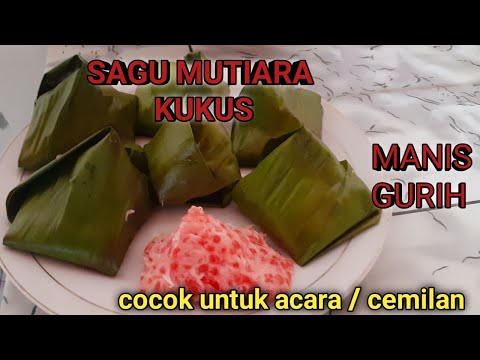 Resep Kue Sagu Mutiara Bungkus Daun Pisang