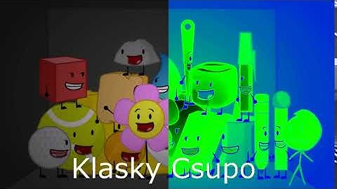 BFDI Characters Say Klasky Csupo Effects 1 (Splited)