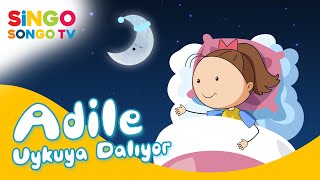 ADİLE Uykuya Dalıyor 😴🛌 – SingoSongo TV I İsme Özel Çocuk Şarkıları 🎵