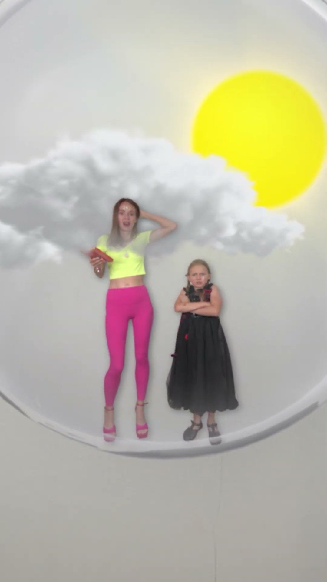 Wednesday in Bubble #shorts by Anya Kova
