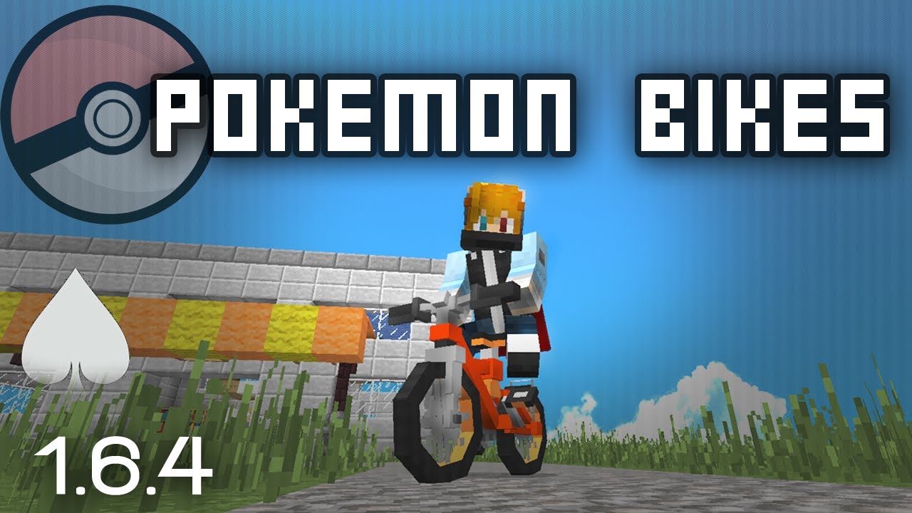♠ [1.6.4] PIXELMON BIKES - PokeCycles Mod