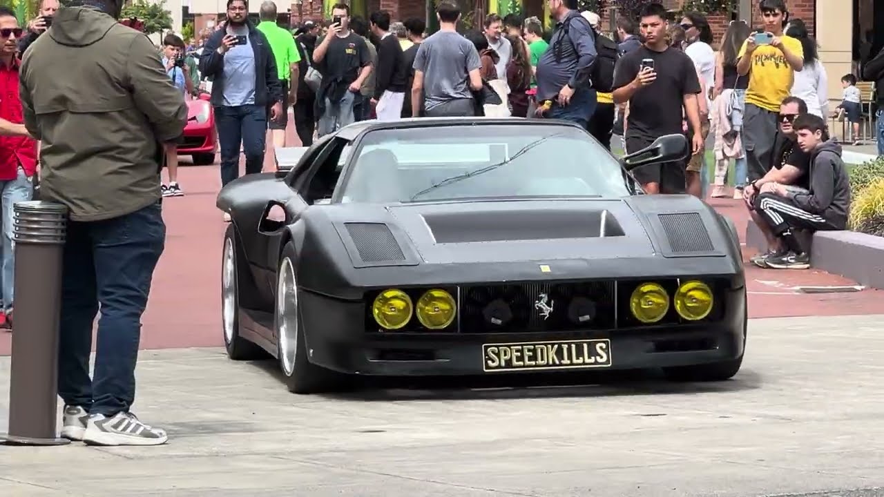 Outlaw Ferrari 308 Build 🔥 Widebody Monster at Italian Car Show!