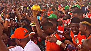 Celebrations| Ivory Coast Win the 2023 Afcon | Ivory Coast Vs Nigeria