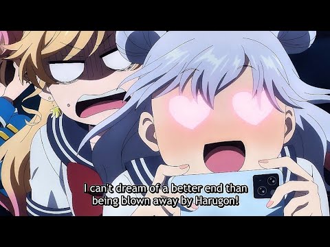 Obsessed Fan Girl Orders Helicopter to Fly Closer to Kaiju Battle 😂 || Kaiju Girl Caramélise Eps 11