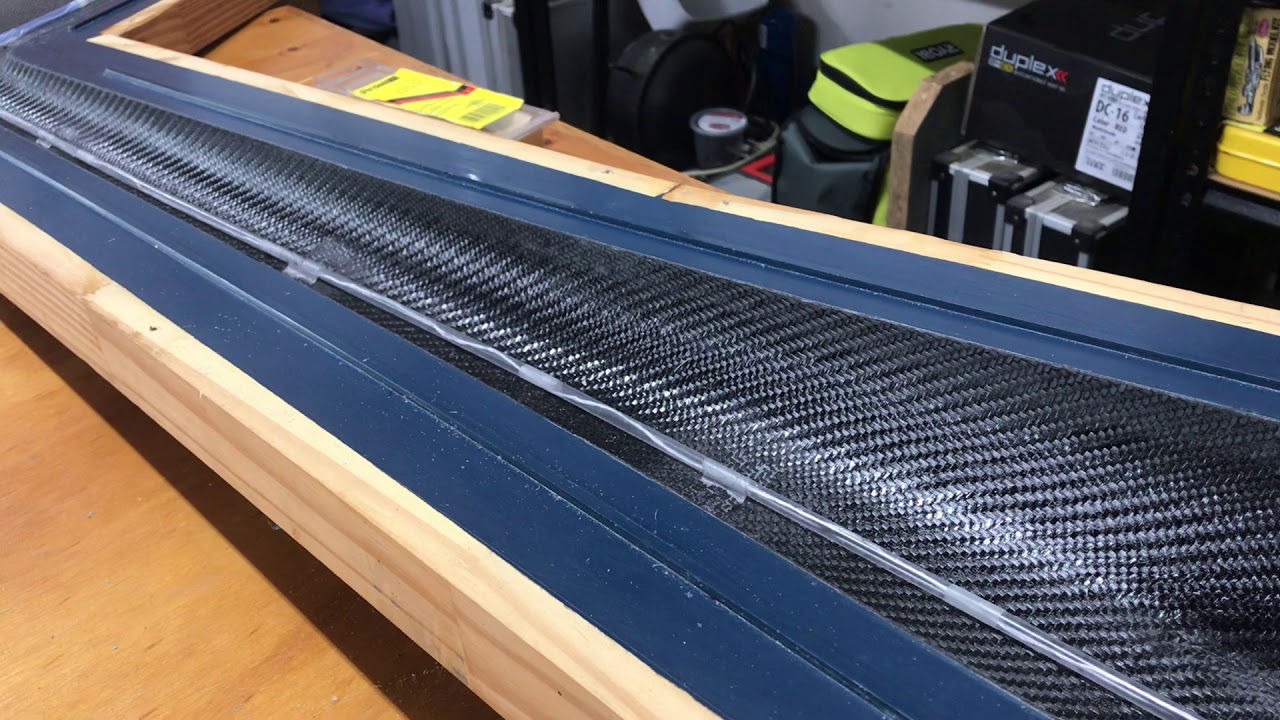 Trimming a ”green” composite lay up.