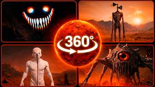 TOP 4 Scary Creatures Found on Mars! – VR 360°