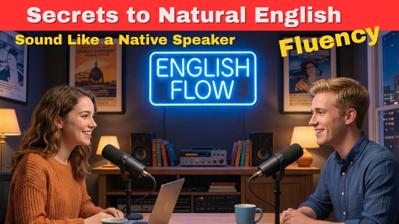 Sound Like a Native Speaker: The Real Secrets to Natural English Fluency | English Podcast