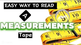 HOW to READ a MEASURING TAPE the EASY Way! (Beginner-Friendly Guide) | Sewing Basics Part 3