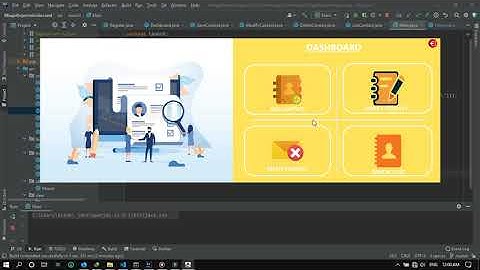 JavaFX / MySQL telephone directory management software with source code - First design.
