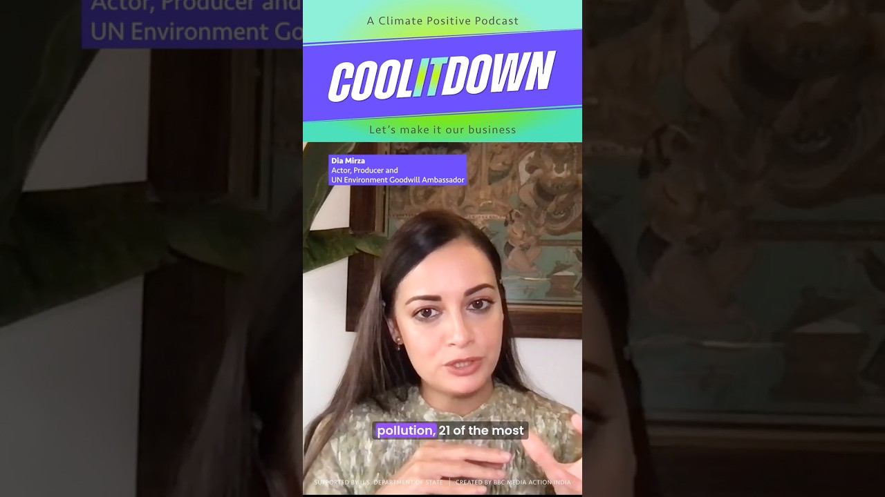 CoolItDown with Dia Mirza, Actor, Producer and UN Environment Goodwill Ambassador 🎧 