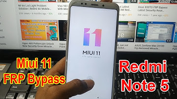 Mi Redmi Note 5 FRP Bypass Latest Method Without PC \Miui 11 FRP Bypass Without Any Box Or Offline