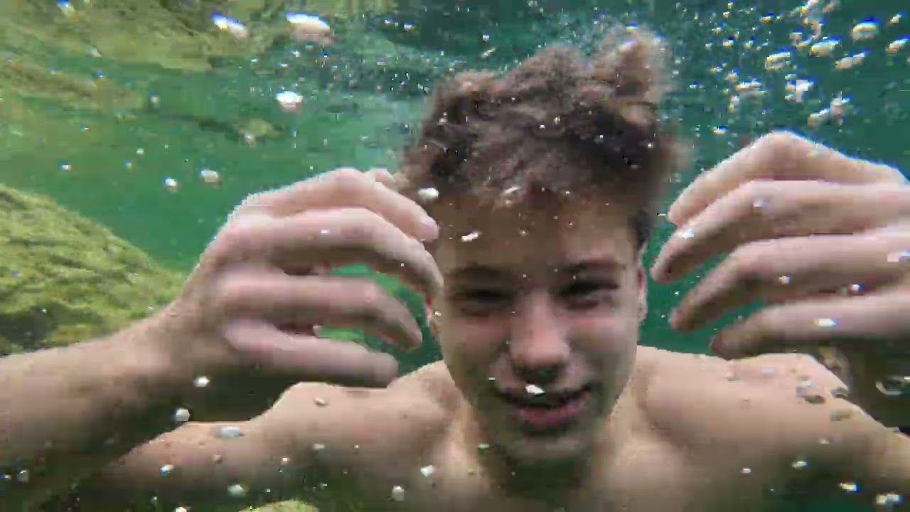 Cliff jumping at Paul’s tomb