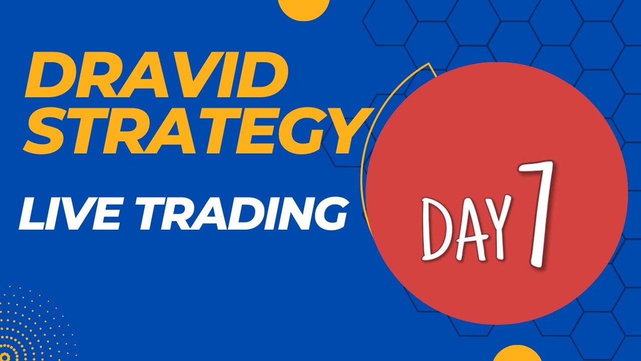 intraday live trading on tradetron algo dravid strategy day 7
