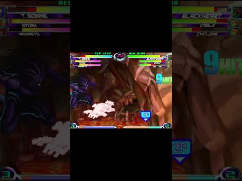 MvC2: DJ Vest - Blackheart Infinite to HoD 45% Combo .:9.30.24:.