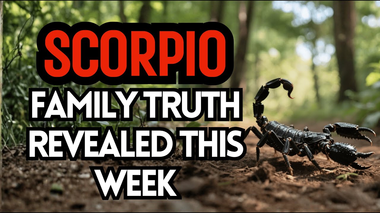 SCORPIO ♏ A SHOCKING FAMILY REVELATION THIS WEEK… AND YOUR NAME IS PART OF IT 🕯️