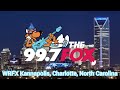 WRFX 99.7 HD1 Kannapolis, Charlotte, North Carolina 99.7 The Fox