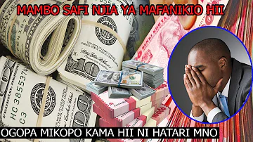 MADENI HAYAFUTIKI WAKOPAO NI WATU WA MOTONI | ZINGATIENI HAYA WAKATI WA KUCHUKUA AU KUTOA MIKOPO