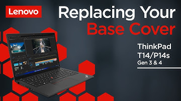 Replacing Your Base Cover | ThinkPad T14 and P14s Gen 3 and 4 | Customer Self Service