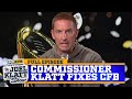 Commissioner Joel Klatt’s Fixes for College Football