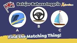 Find the Matching Thing! | Contoh Soal Materi Transportation | Bahasa Inggris SD