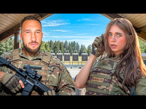 I Challenged A Female Soldier To A Shootout | The Night Shift